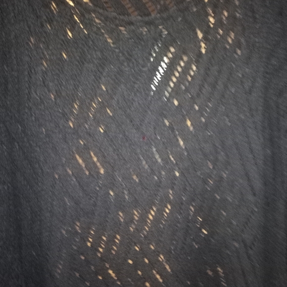 Black stringed sweater cape - Picture 2 of 8